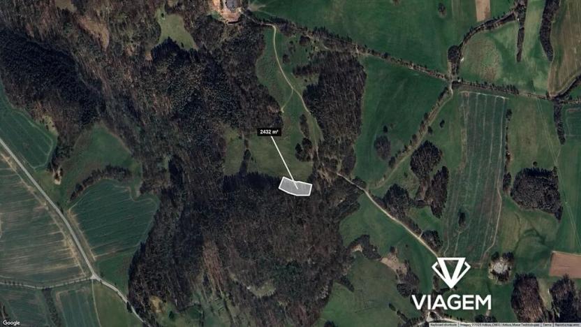 Prodej podílu pole, Miřetice, 405 m2