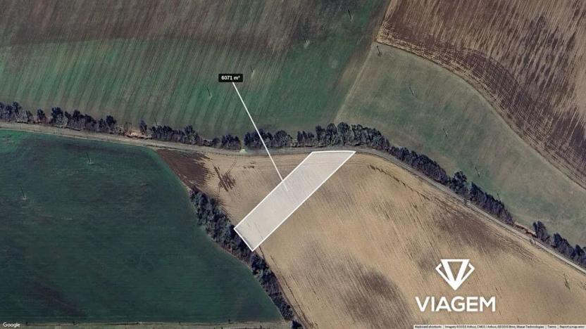 Prodej podílu pole, Pašovice, 505 m2