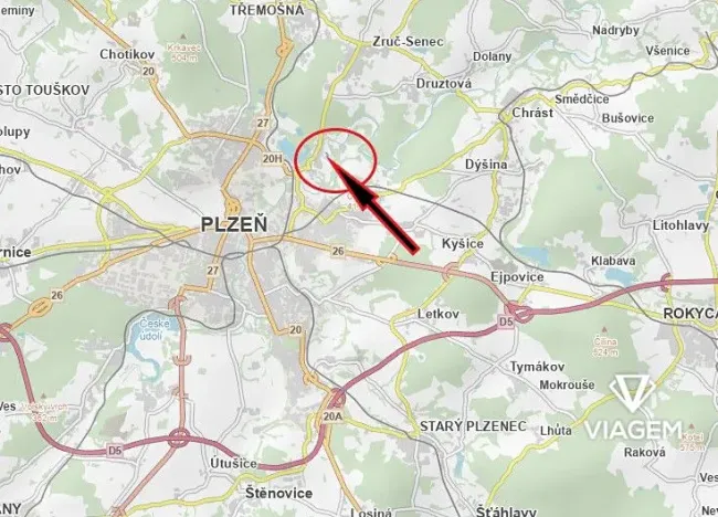 Prodej podílu pole, Plzeň, 3614 m2