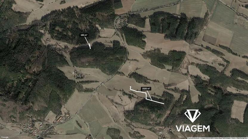 Prodej podílu pole, Nečín, 598 m2