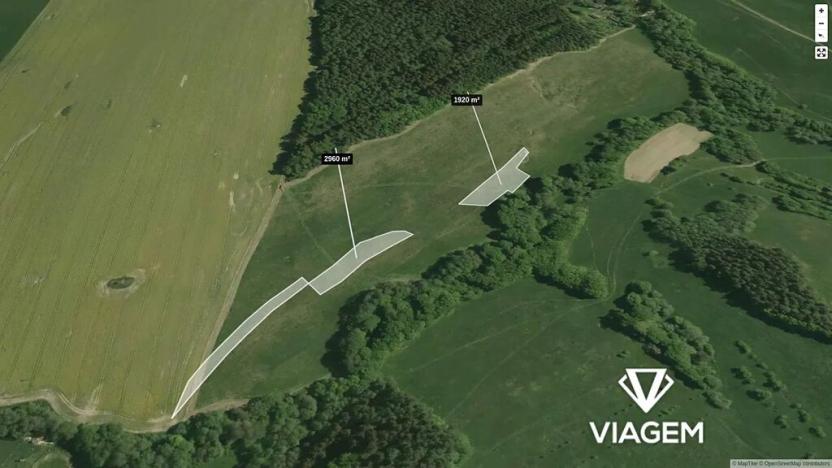 Prodej podílu pole, Újezd, 813 m2