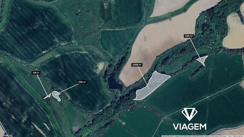 Prodej podílu pole, Spálené Poříčí, 1518 m2