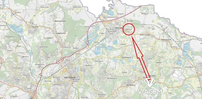 Prodej pozemku pro bydlení, Bohumín, 871 m2