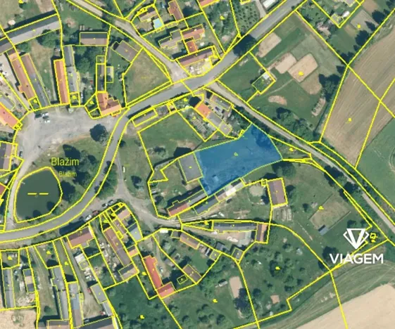 Prodej podílu zahrady, Blažim, 317 m2