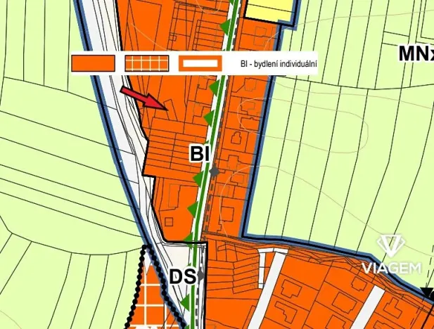Prodej pozemku pro bydlení, Sadská, 121 m2
