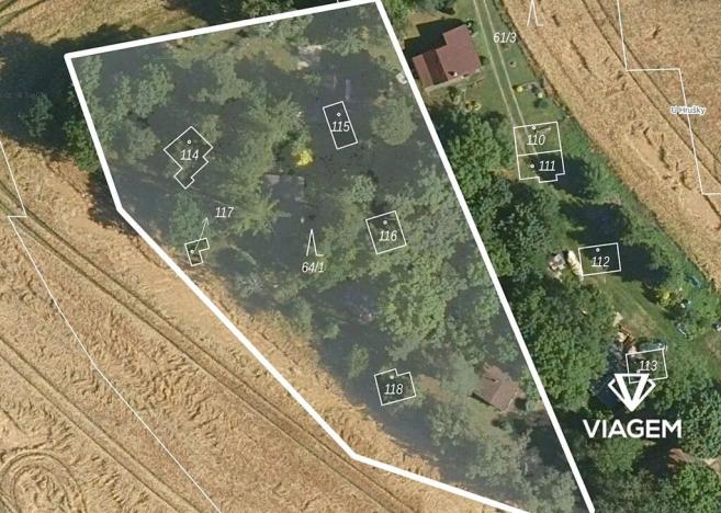 Prodej podílu zahrady, Klokočná, 278 m2