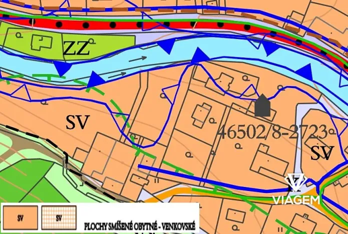 Prodej podílu pozemku pro bydlení, Město Albrechtice, 738 m2