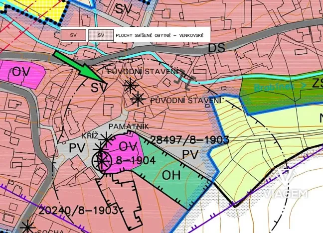 Prodej pozemku pro bydlení, Nová Hradečná, 425 m2