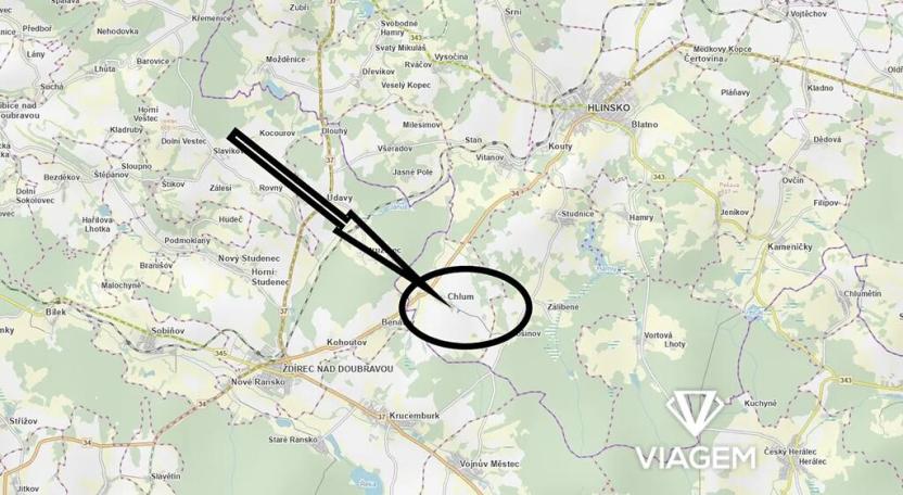 Prodej zahrady, Hlinsko, 3697 m2