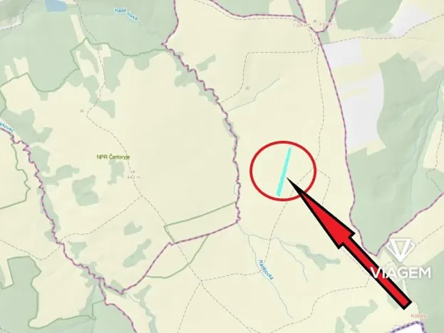 Prodej podílu pole, Hrubá Vrbka, 2319 m2