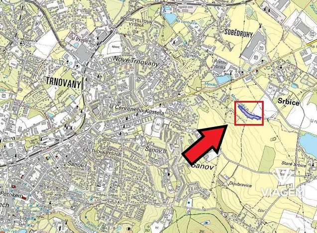 Prodej podílu pozemku pro bydlení, Teplice, 1688 m2