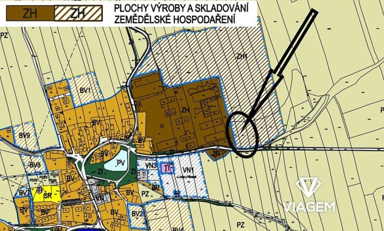 Prodej podílu komerčního pozemku, Lhota u Příbramě, 1757 m2