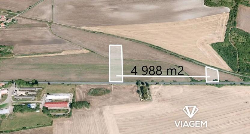 Prodej podílu pole, Křesín, 623 m2