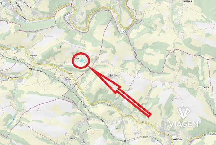 Prodej podílu pozemku pro bydlení, Slaná, 1277 m2