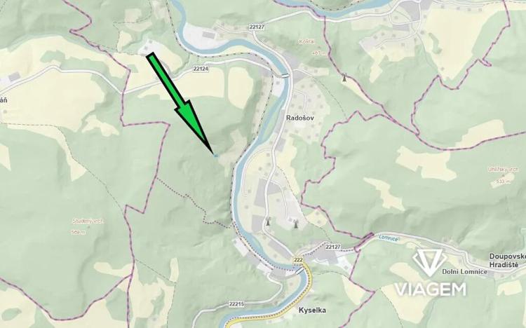 Prodej pozemku pro bydlení, Kyselka, 370 m2