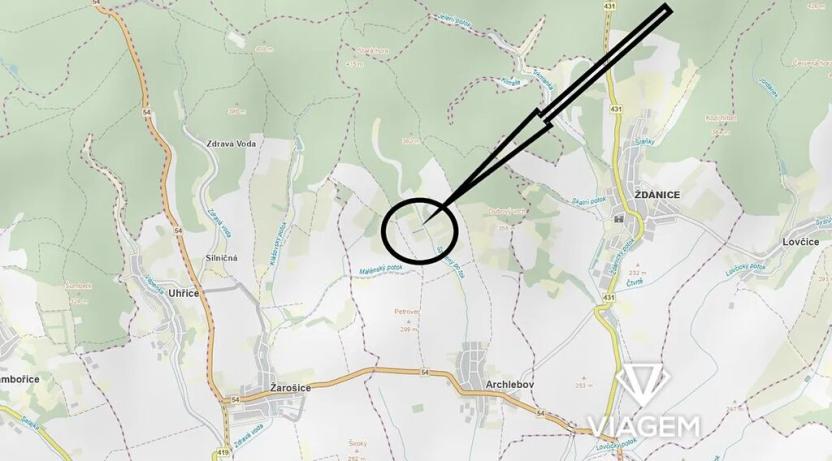 Prodej podílu zahrady, Archlebov, 382 m2