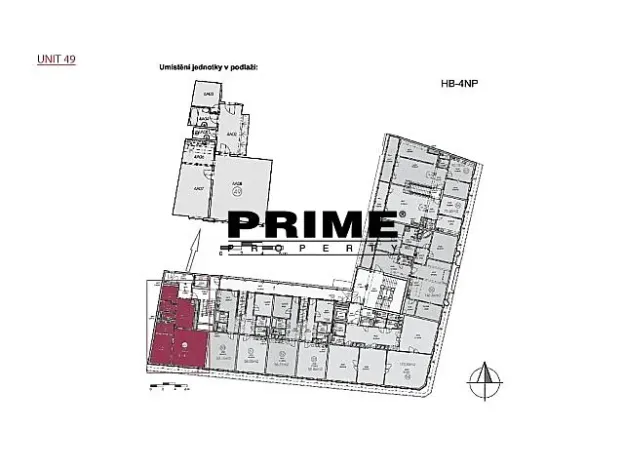 Pronájem kanceláře, Praha - Smíchov, Štefánikova, 83 m2