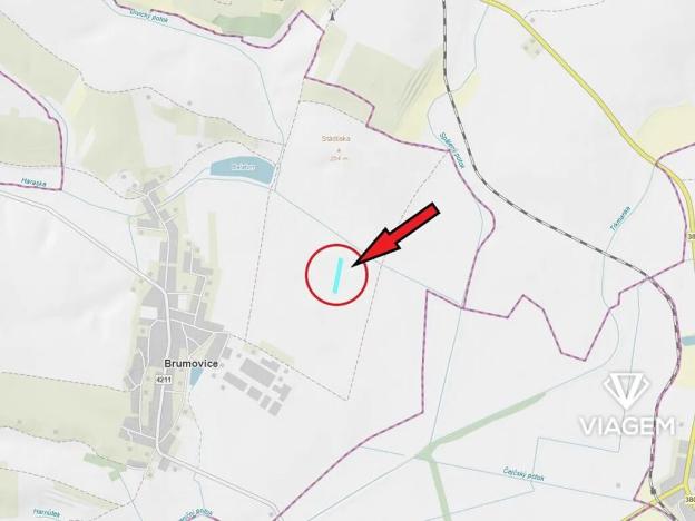 Prodej podílu pole, Brumovice, 1587 m2