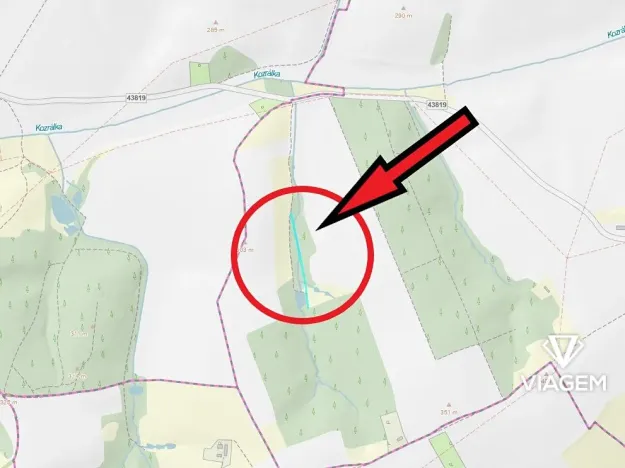 Prodej podílu lesa, Bystřice pod Hostýnem, 597 m2