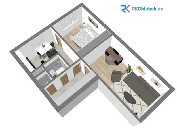 Prodej bytu 2+1, Ostrava, Španielova, 55 m2