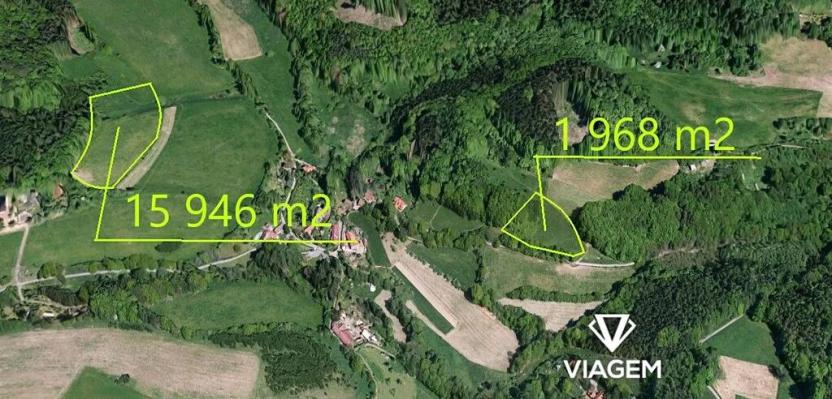 Prodej podílu pole, Velké Popovice, 444 m2