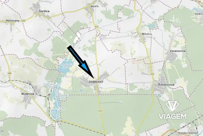 Prodej podílu zahrady, Dubňany, 471 m2