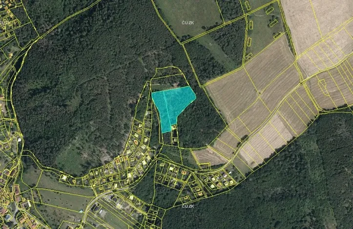 Prodej podílu lesa, Stražisko, 2108 m2