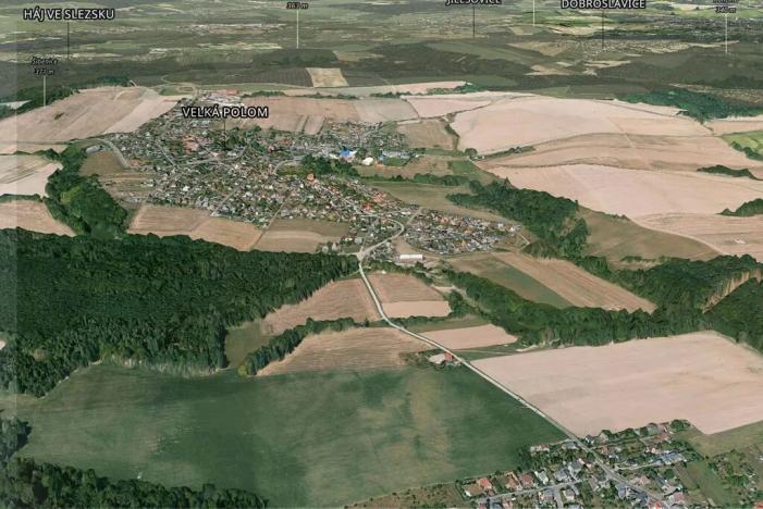 Prodej podílu pole, Velká Polom, 1046 m2