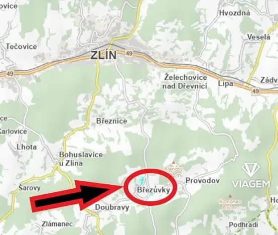 Prodej lesa, Březůvky, 1917 m2