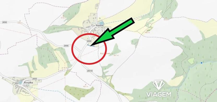 Prodej pole, Pláně, 373 m2