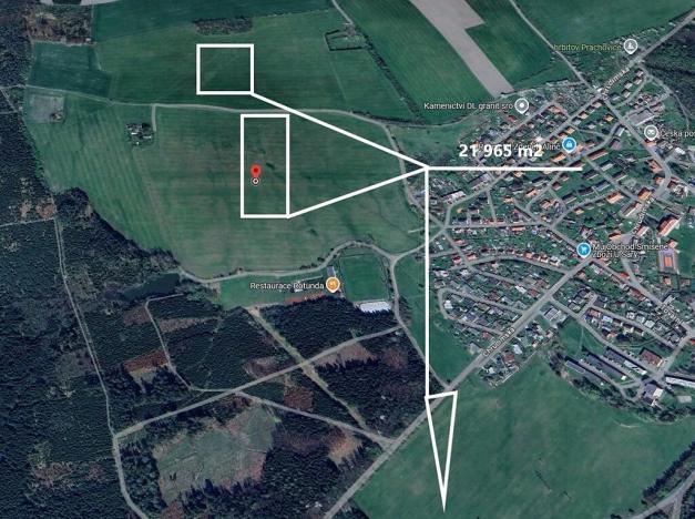 Prodej podílu pole, Prachovice, 6589 m2