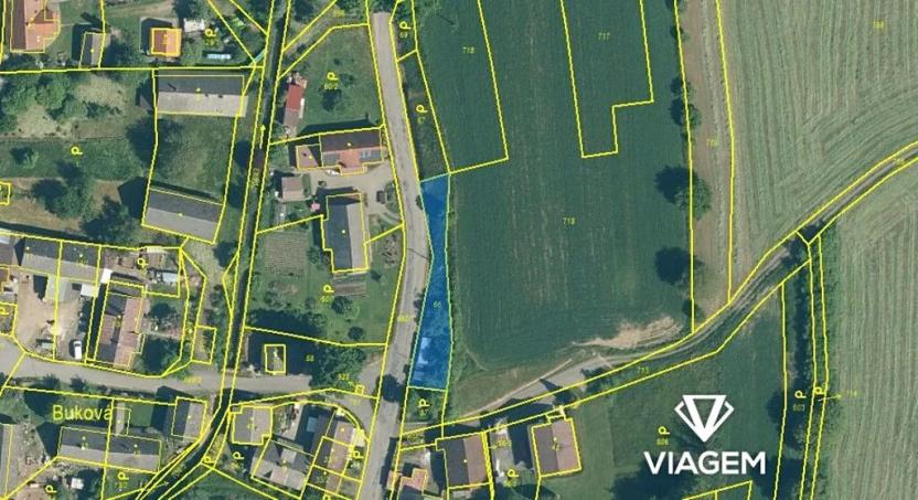Prodej podílu pozemku pro bydlení, Buková, 28 m2