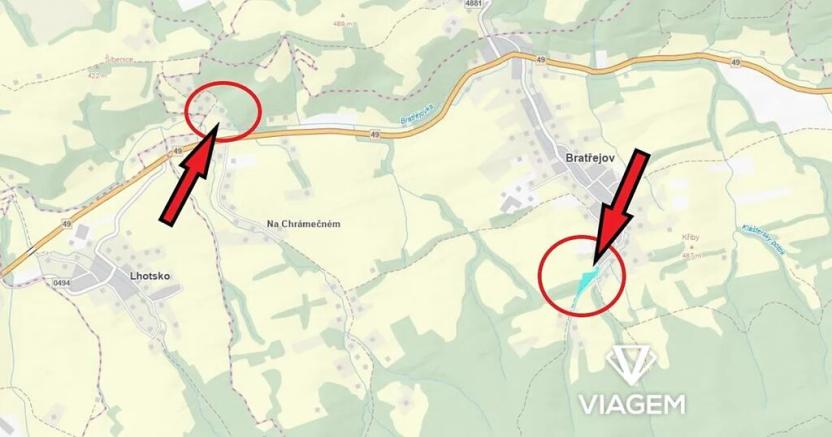 Prodej podílu pole, Bratřejov, 49 m2