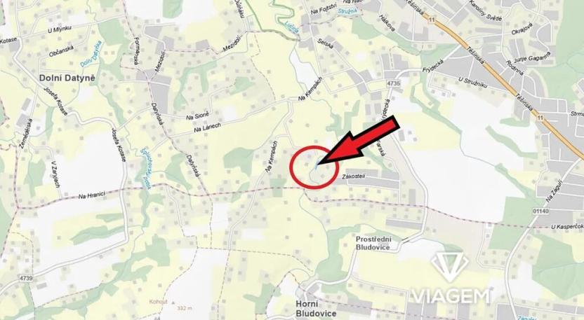 Prodej pole, Horní Bludovice, 530 m2
