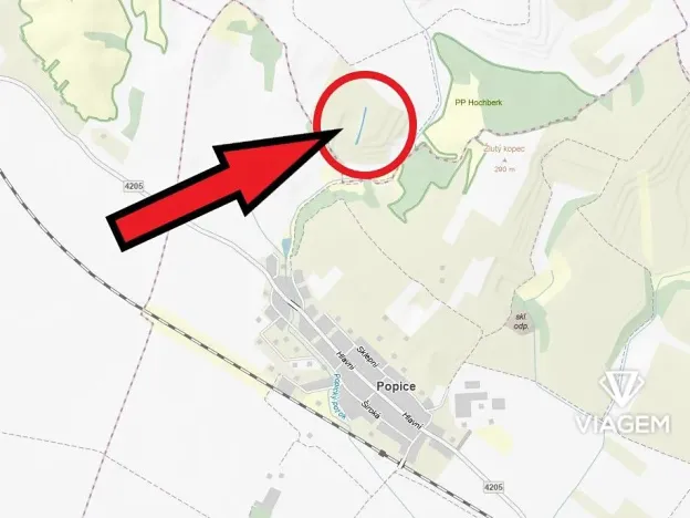 Prodej podílu pole, Uherčice, 185 m2