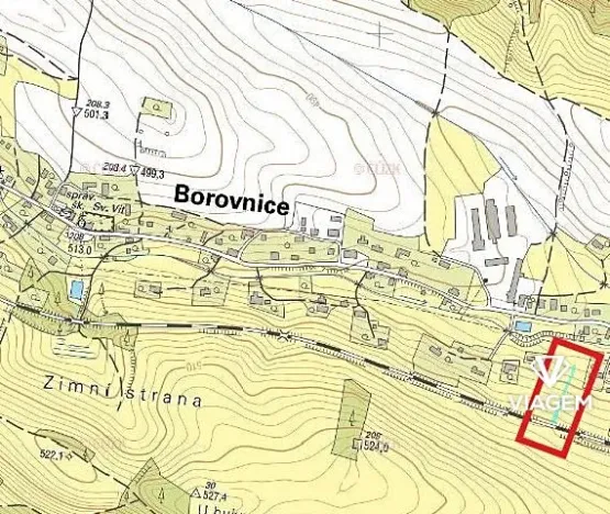 Prodej podílu pozemku pro bydlení, Borovnice, 235 m2