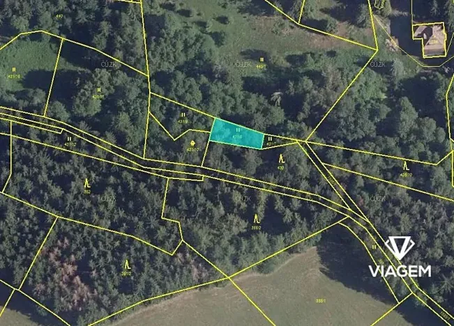 Prodej zahrady, Pěnčín, 680 m2