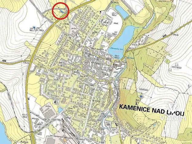 Prodej podílu pole, Kamenice nad Lipou, 216 m2