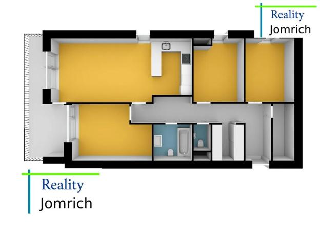 Pronájem bytu 4+kk, Turnov, Žižkova, 96 m2