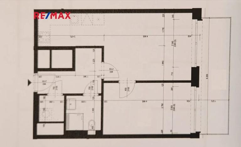 Pronájem bytu 2+kk, Praha - Žižkov, Malešická, 53 m2