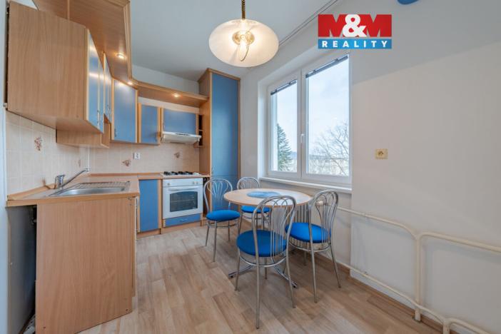 Pronájem bytu 2+1, Valašské Meziříčí - Krásno nad Bečvou, Křižná, 53 m2