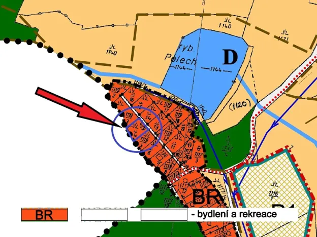Prodej pozemku pro bydlení, Vlčeves, 473 m2