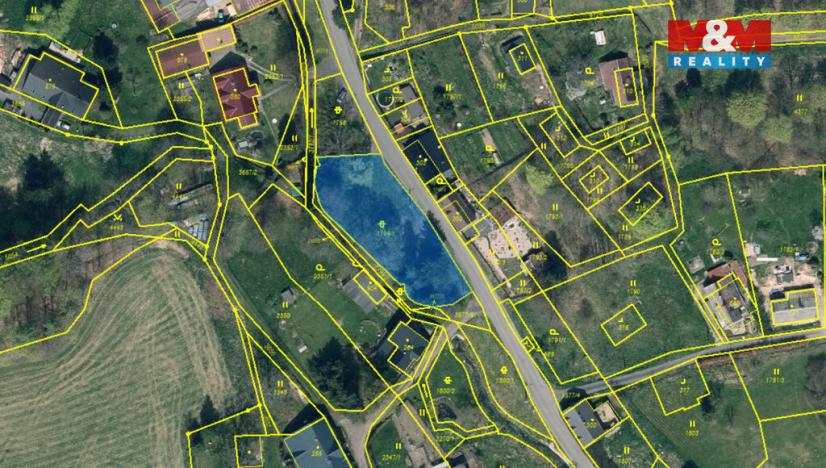 Prodej pozemku pro bydlení, Staré Křečany, 1154 m2