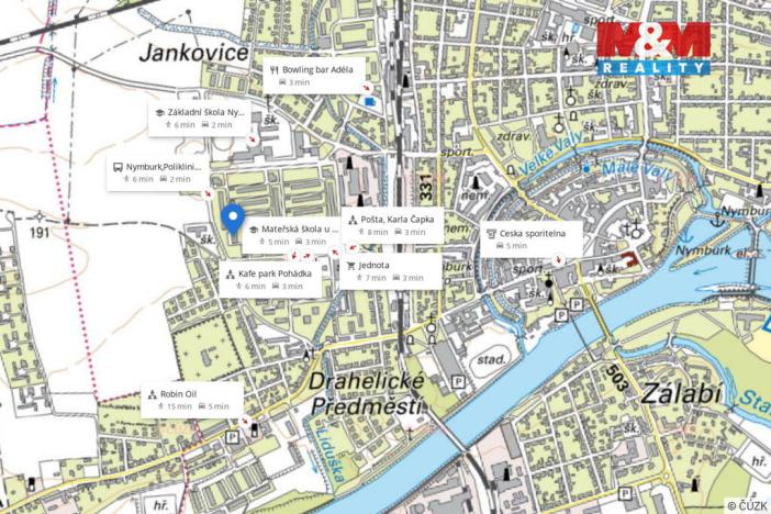 Pronájem bytu 2+1, Nymburk, Ivana Olbrachta, 53 m2