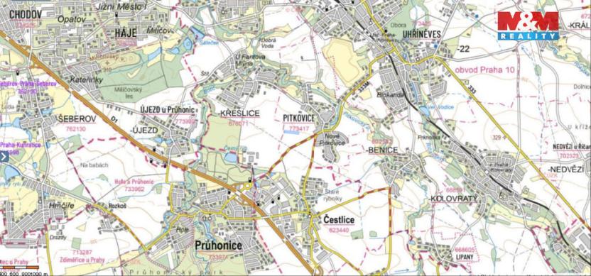 Prodej pole, Praha - Pitkovice, 12269 m2