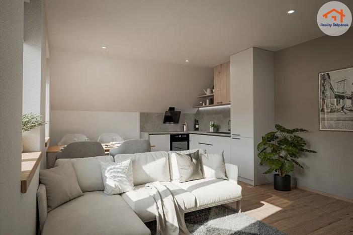 Prodej bytu 3+kk, Jílovice, 77 m2