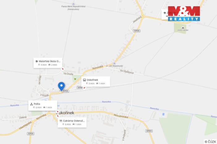 Prodej rodinného domu, Oskořínek, Družstevní, 850 m2