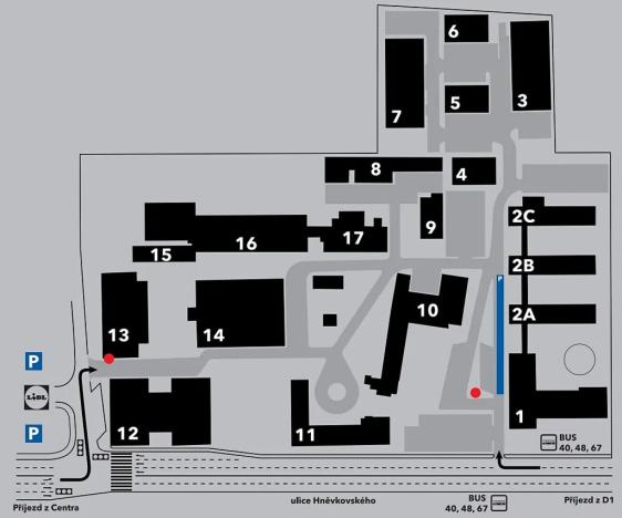 Pronájem kanceláře, Brno, Hněvkovského, 19 m2