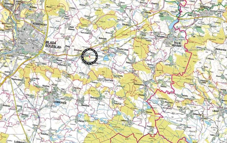 Prodej pole, Březno, 4837 m2