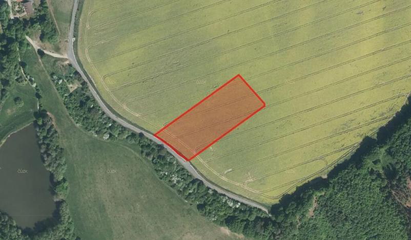 Prodej pole, Lubná, 3383 m2